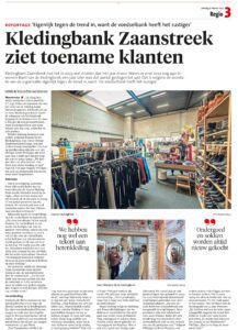 Lees meer over het artikel Sokkenactie van Zaanstore groot succes voor Kledingbank Zaanstreek